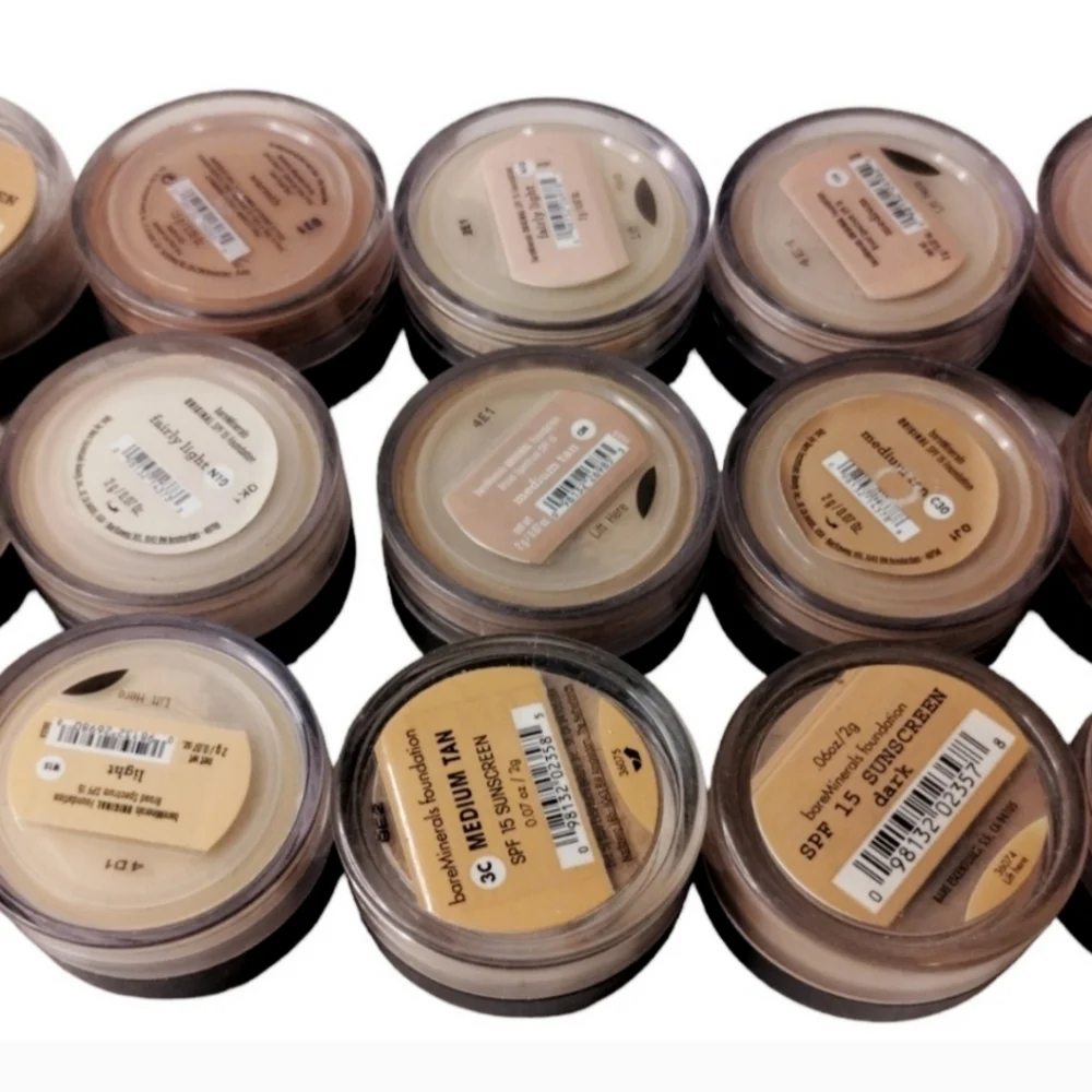 BARE MINERALS Original Loose Powder Foundation LIGHT W15‎ Bundle of 2 pcs Beauty
